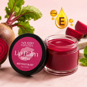 Beetroot Lip Balm SPF++ | Nourish Mantra