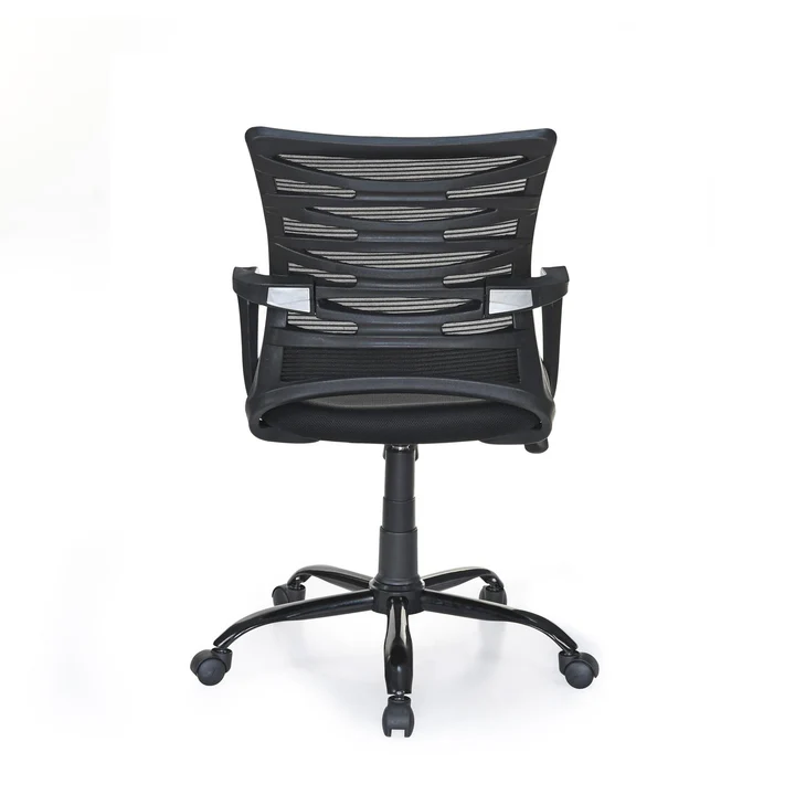 Giza Plus Mid Back Office Chair Black | Nilkamal