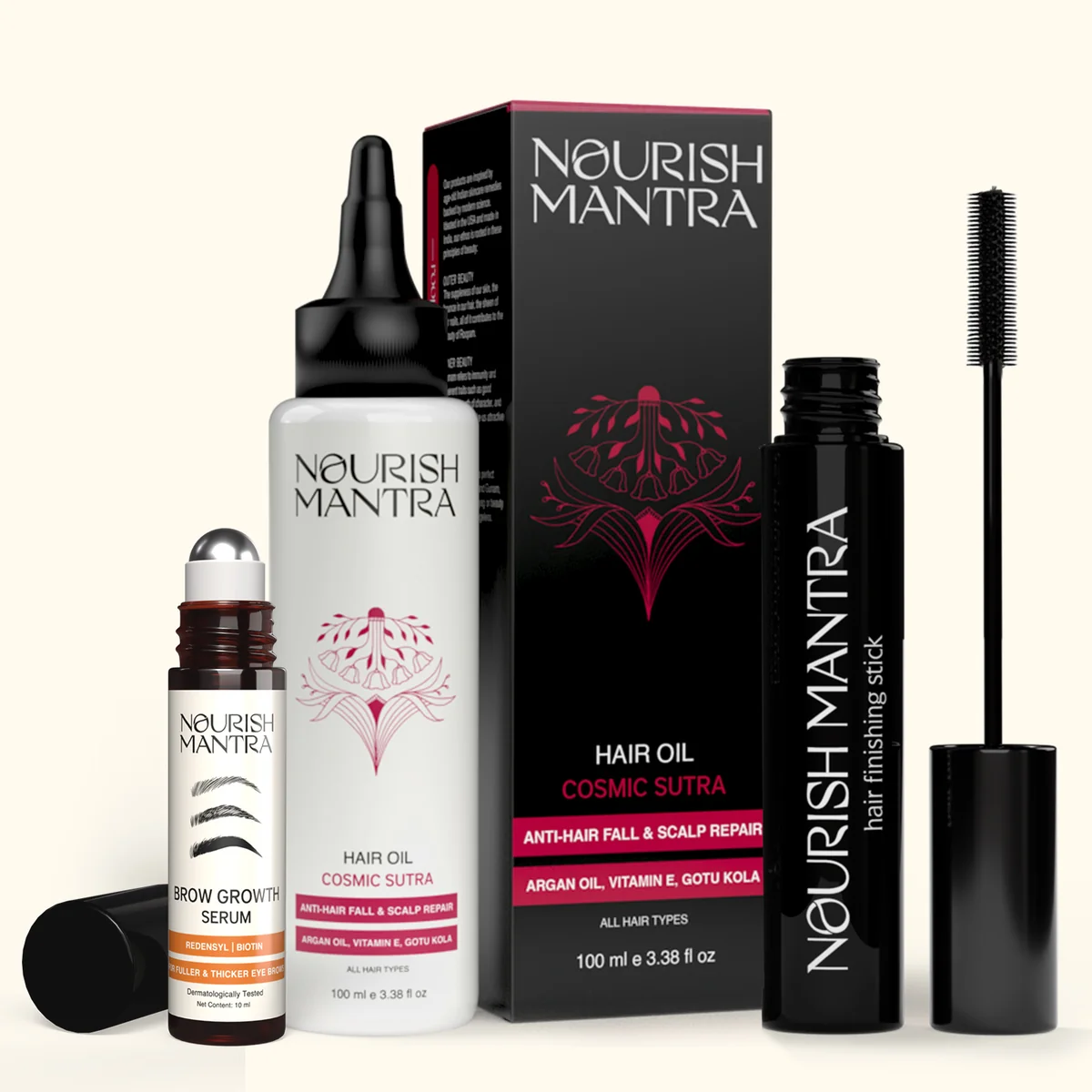 Grow & Groom Essentials Combo | Nourish Mantra