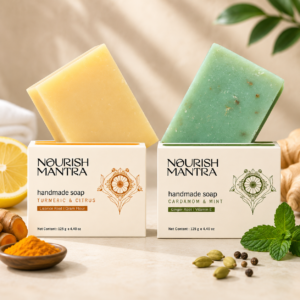 Handmade Bathing Bar Duo | Nourish Mantra