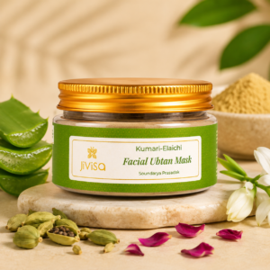 Kumari Elaichi Detan Ubtan Face Pack for Dry Skin | JiViSa
