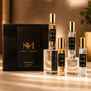 Metropolis Man Luxury Perfume Set for Him | Nourish Mantra