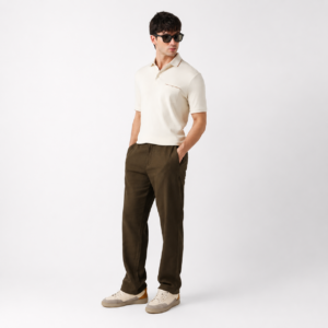 Akaro CR Men's Polo T-Shirt | Slim Fit Cotton Blend | The Bear House