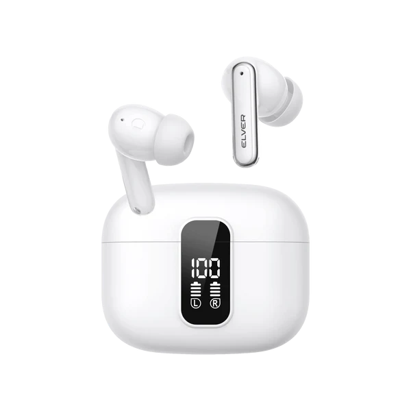TWS Earbuds | Bluetooth 5.3, Quad Mic ENC | Elver