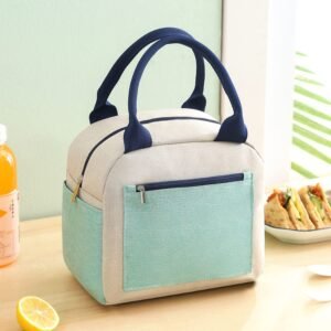 Portable Reusable Lunch Bag Insulated Lunch Bag with Aluminum Foil